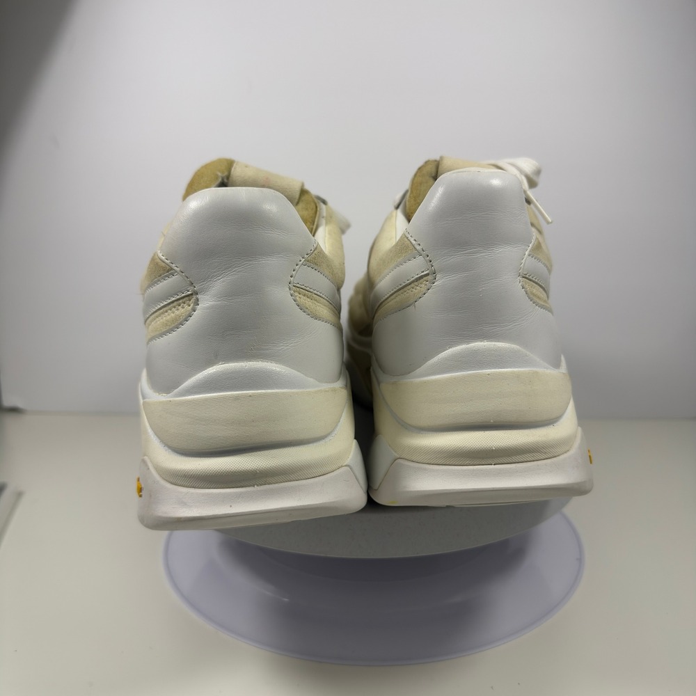 Rag & Bone Retro Runner Sneakers Cream Suede Leather Vibram Men's 10 - Picture 10 of 15